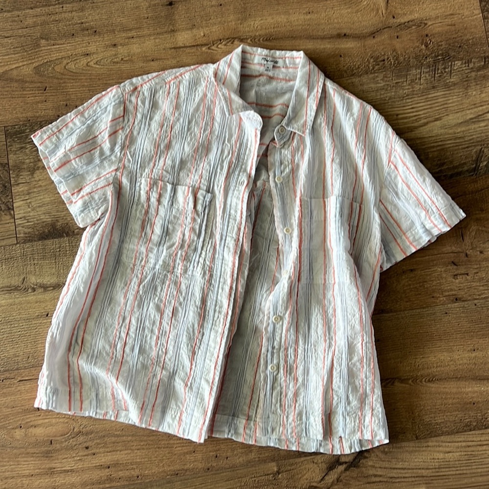 Soft Striped Button Down - image 1